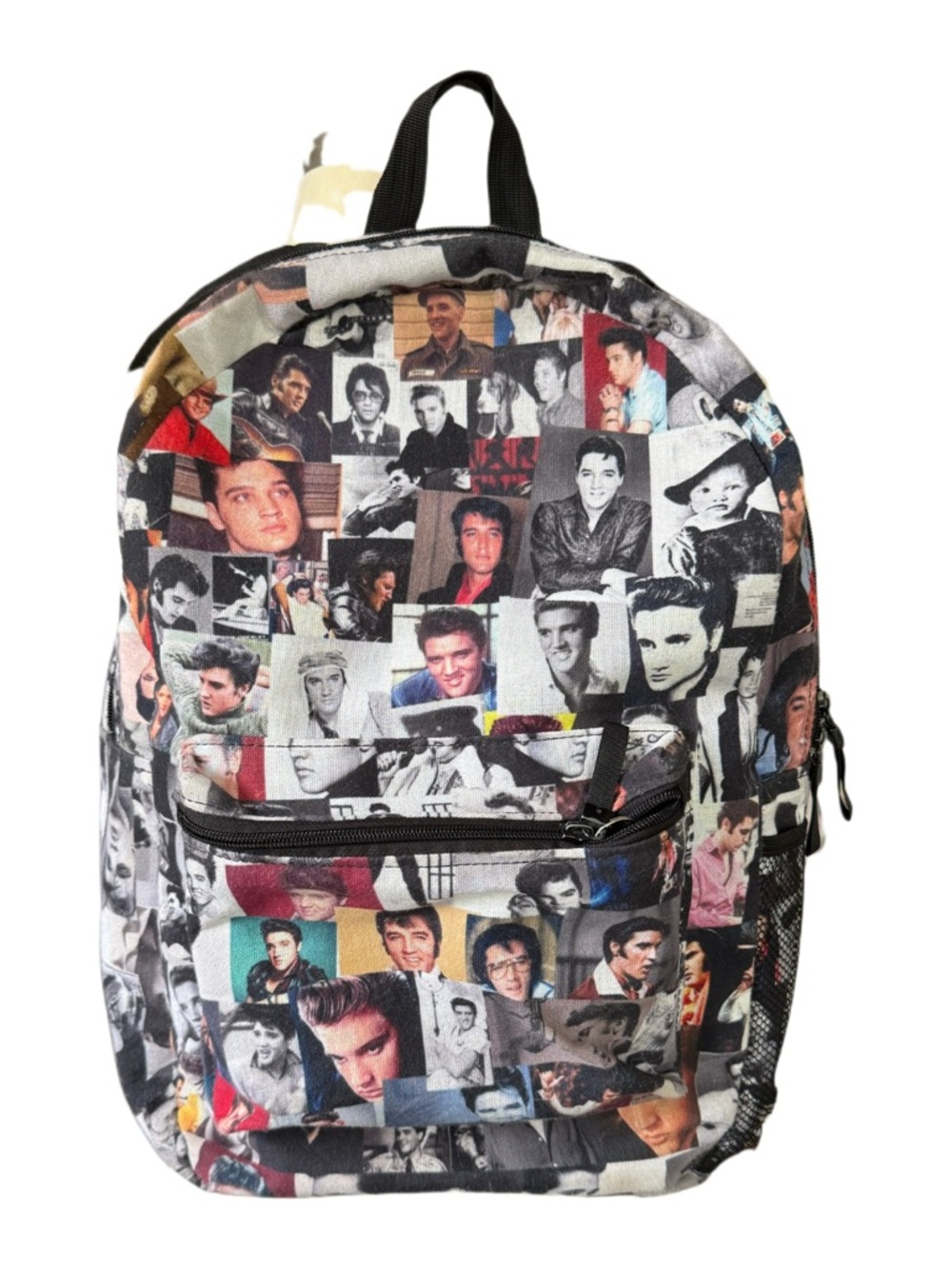 Elvis Presley Collage Print Backpack - Black & Multi